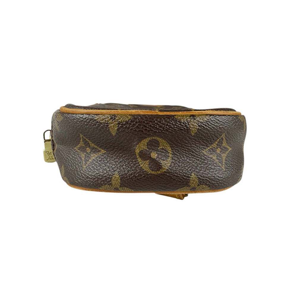 LOUIS VUITTON Brown Monogram Canvas Pochette Hobo Bag - Picture 4 of 13